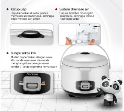 CUCKOO RICE COOKER CR1055BK | 4 - Login Megastore